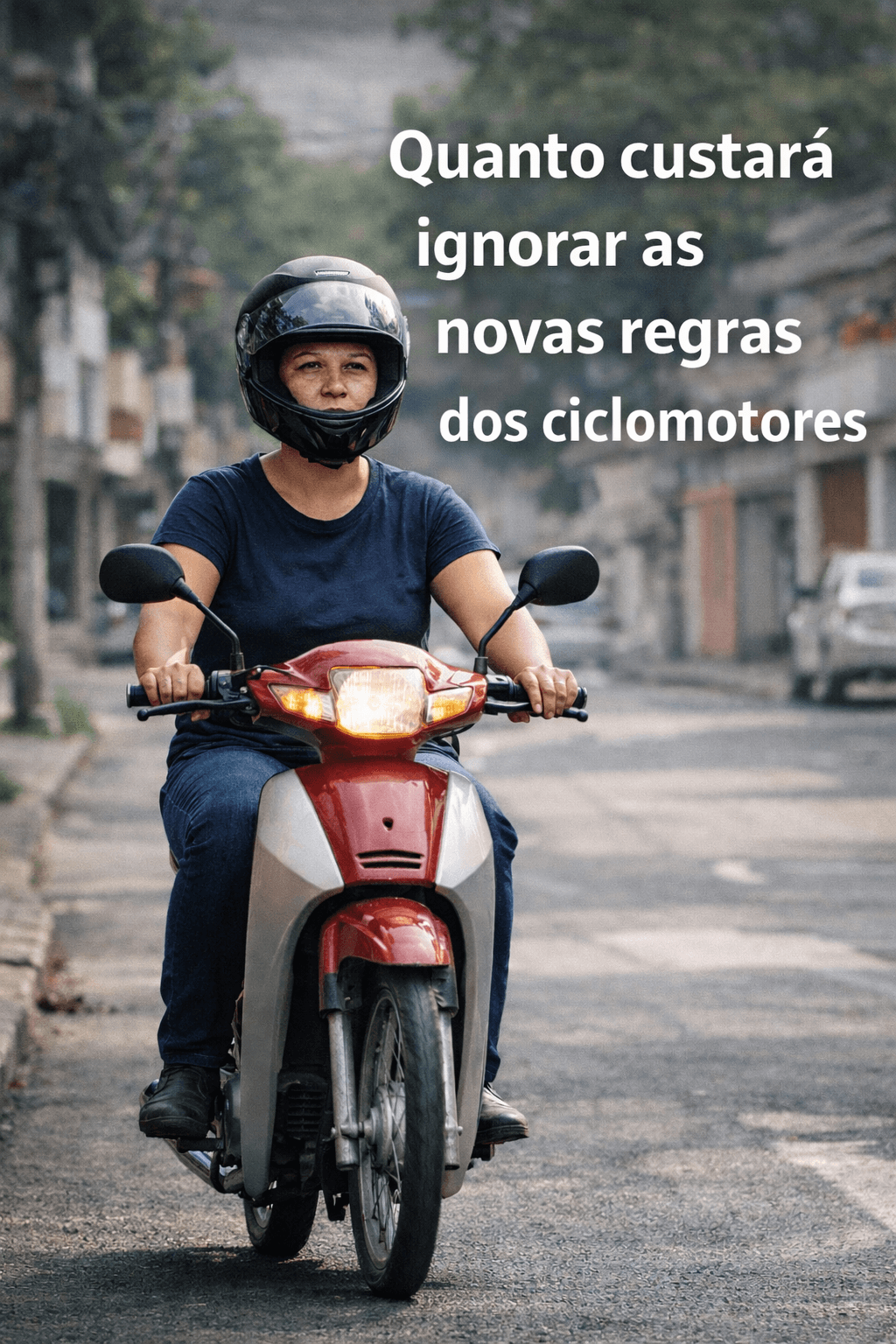 Nova regra dos ciclomotores em 2026 pega condutores desprevenidos