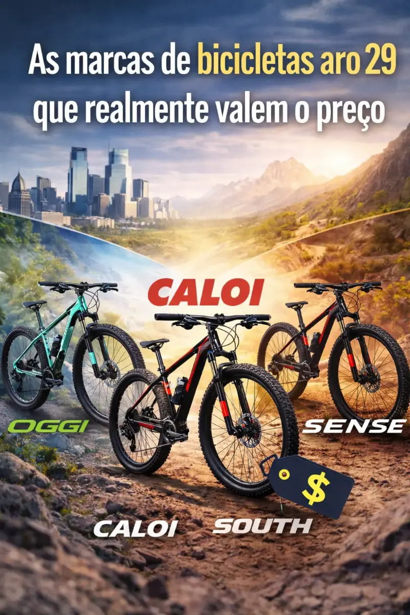 As marcas de bicicletas aro 29 que realmente valem o preço