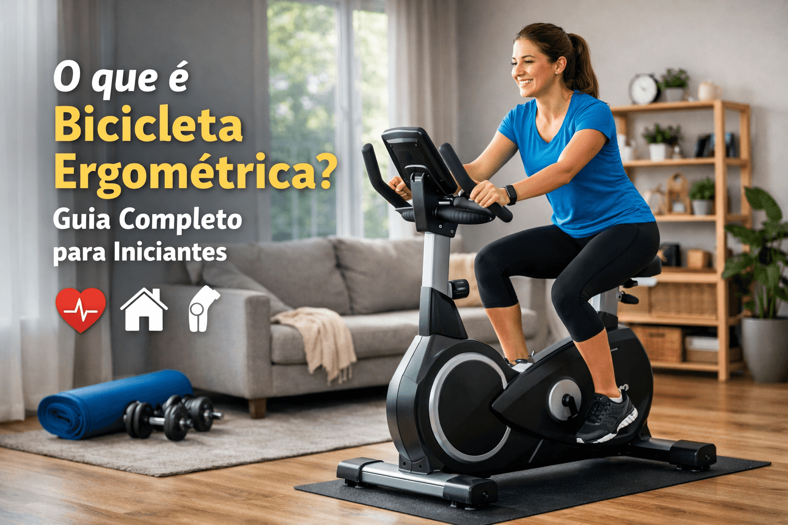 O que é bicicleta ergométrica e para que ela serve?