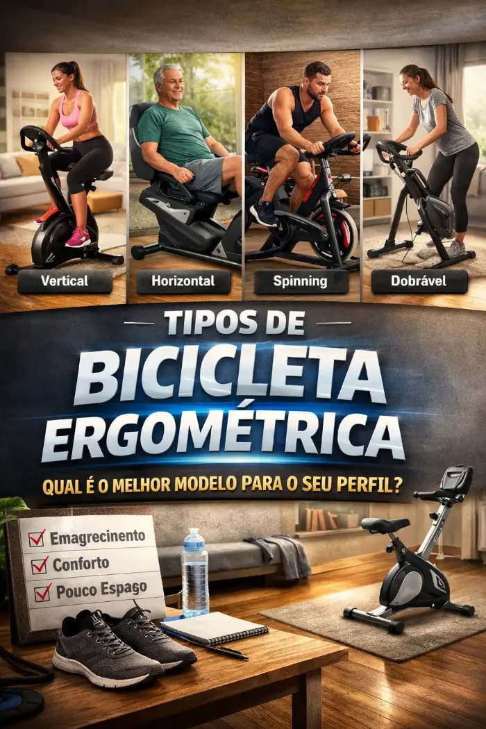 Tipos de bicicleta ergométrica: qual é o melhor modelo para o seu perfil?