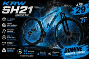 Bicicleta KRW: Vale a Pena Investir na KRW SH21 Aro 29?