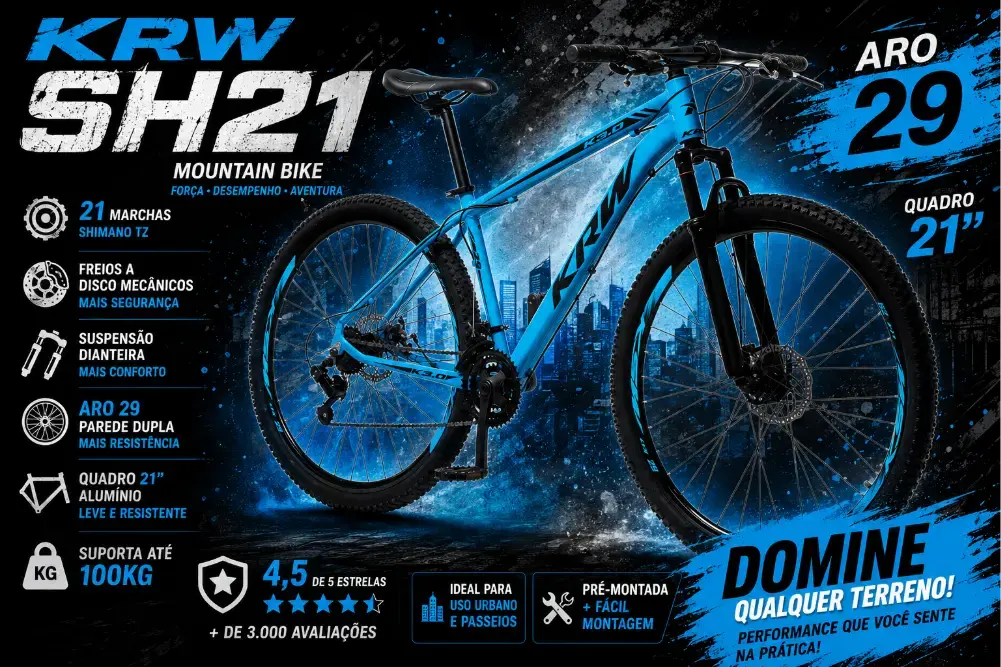 Bicicleta KRW é boa?