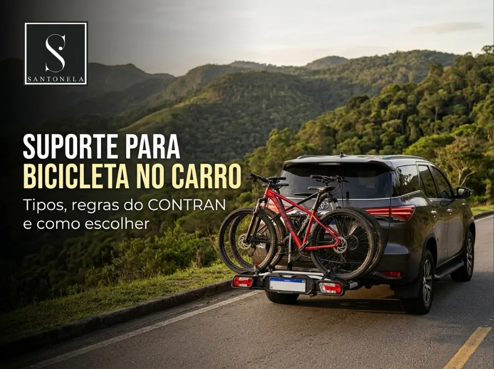 Suporte para bicicleta no carro: tipos, regras do Contran e como escolher o ideal